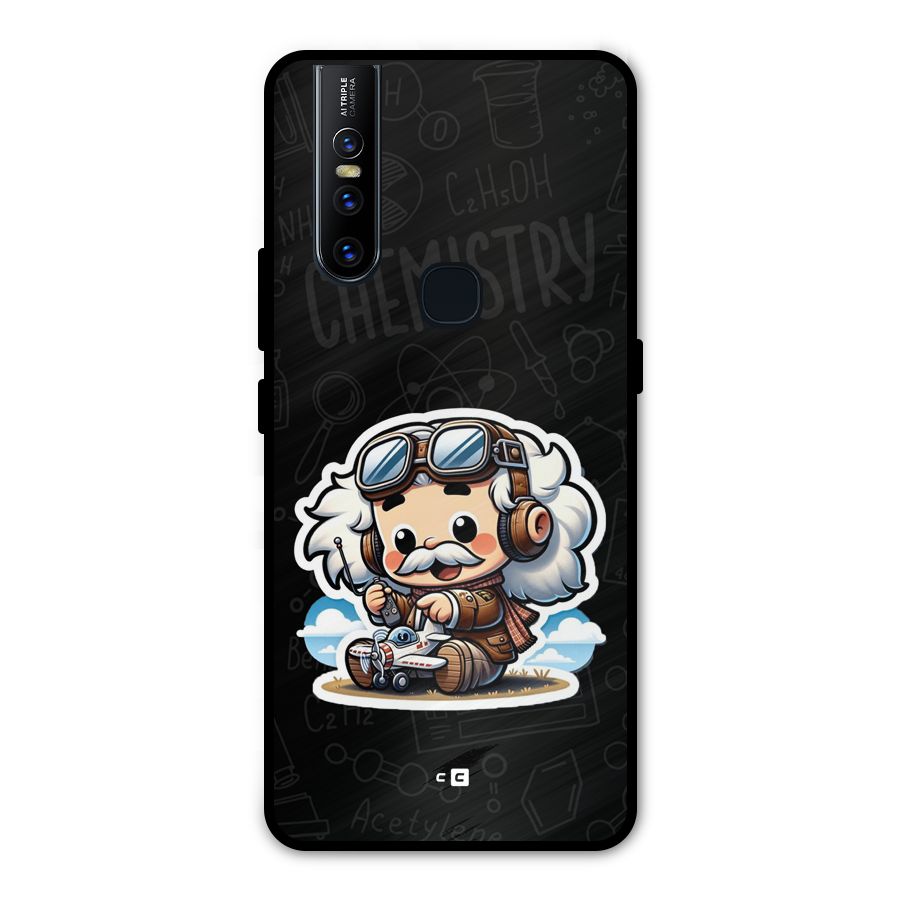 Genius Kid Metal Back Case for Vivo V15