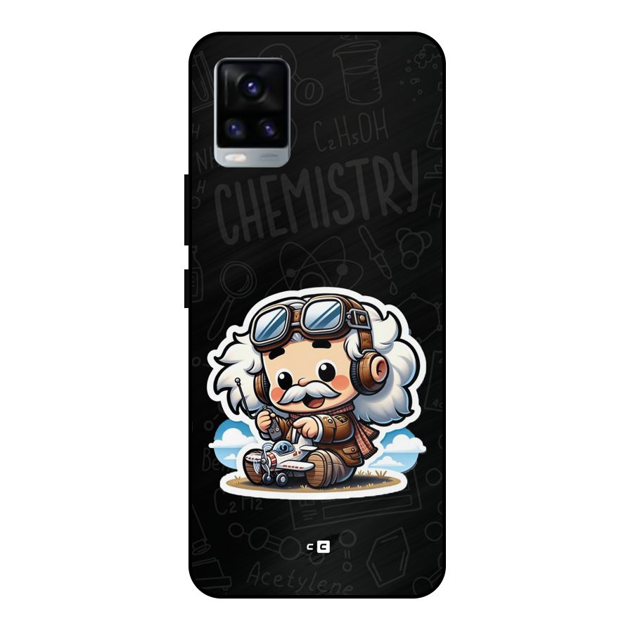Genius Kid Metal Back Case for Vivo V20
