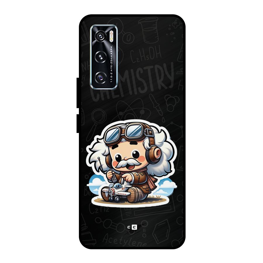 Genius Kid Metal Back Case for Vivo V20 SE