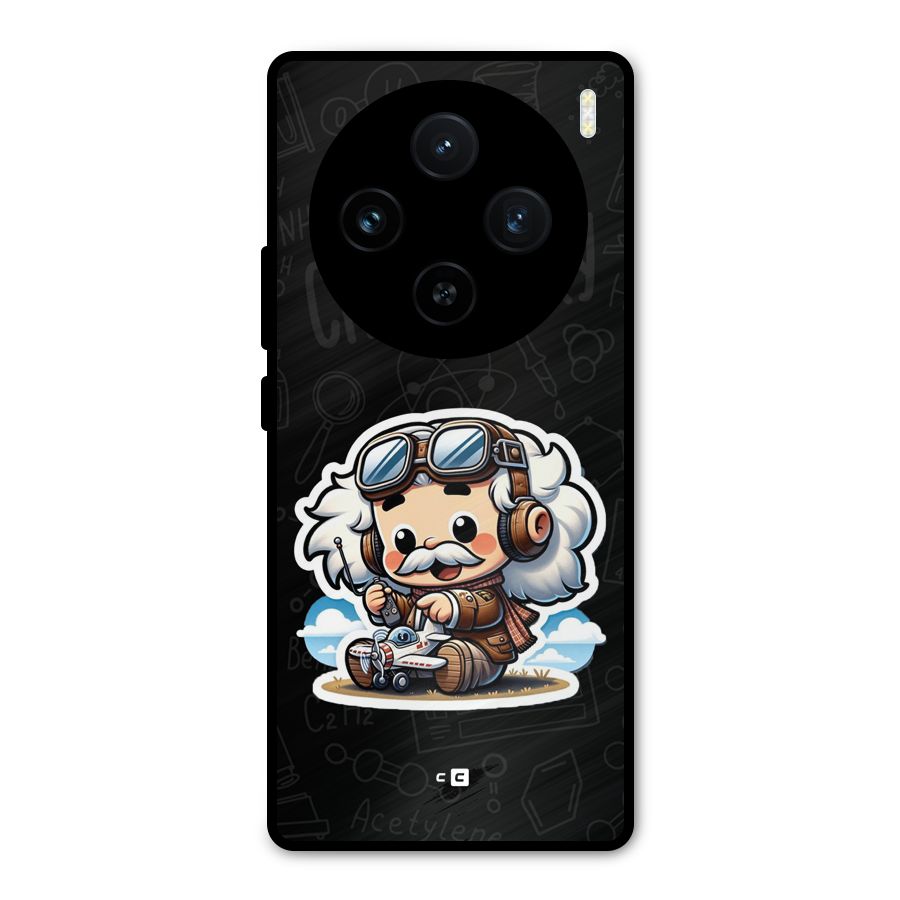 Genius Kid Metal Back Case for Vivo X100