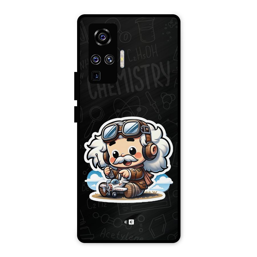 Genius Kid Metal Back Case for Vivo X50 Pro