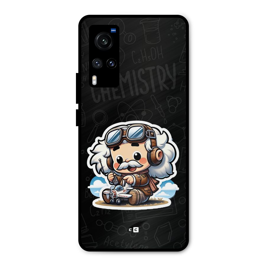 Genius Kid Metal Back Case for Vivo X60