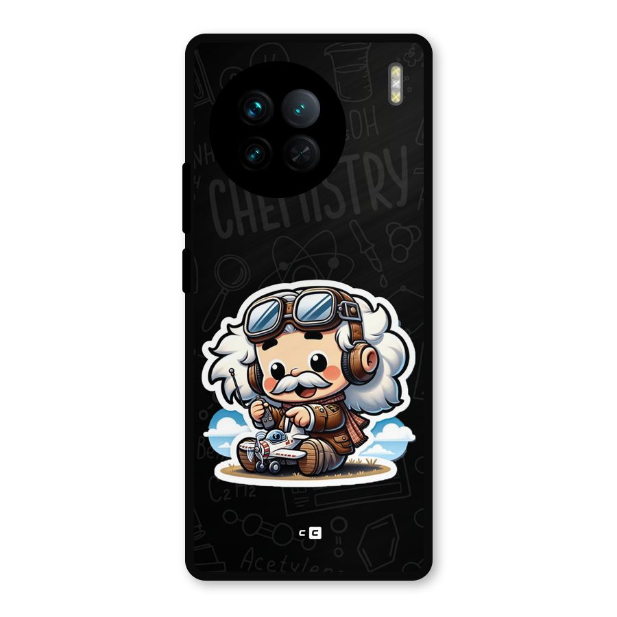 Genius Kid Metal Back Case for Vivo X90