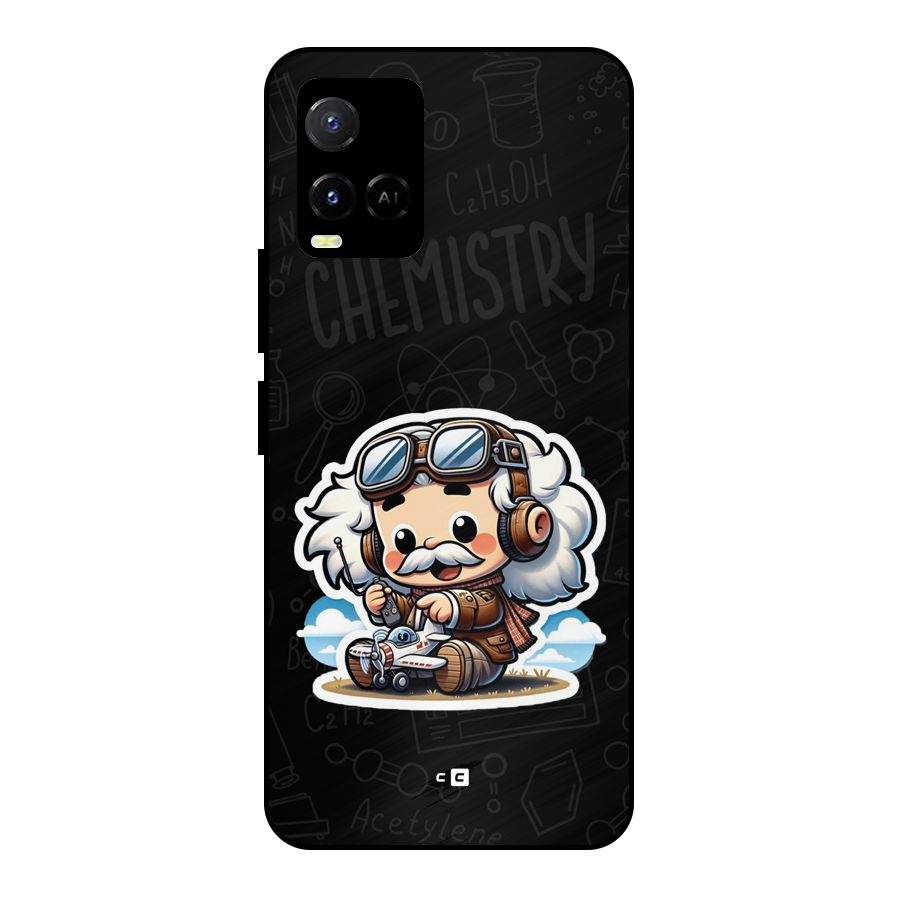 Genius Kid Metal Back Case for Vivo Y21A