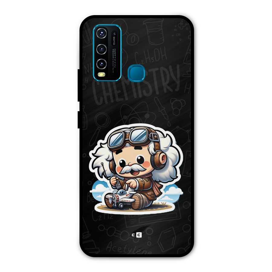 Genius Kid Metal Back Case for Vivo Y30