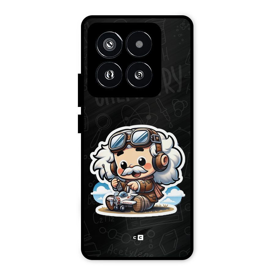 Genius Kid Metal Back Case for Xiaomi 14 Pro