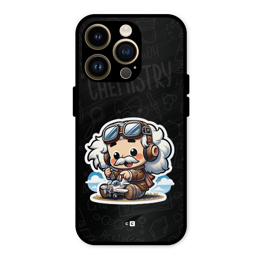 Genius Kid Metal Back Case for iPhone 14 Pro