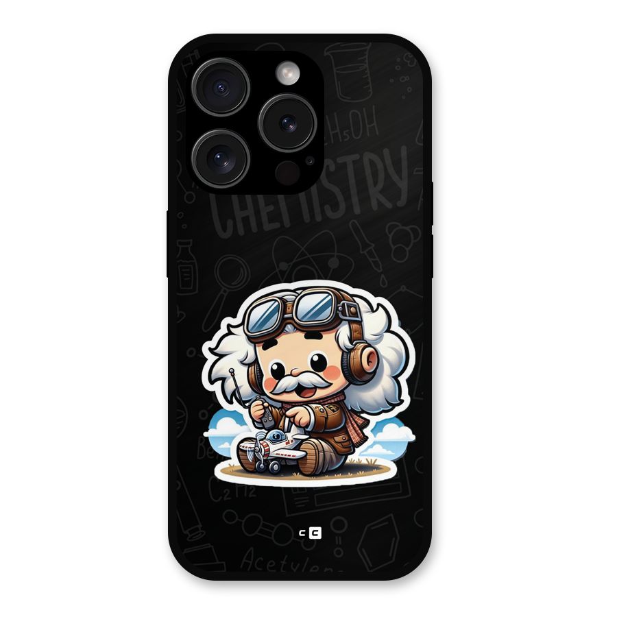 Genius Kid Metal Back Case for iPhone 15 Pro