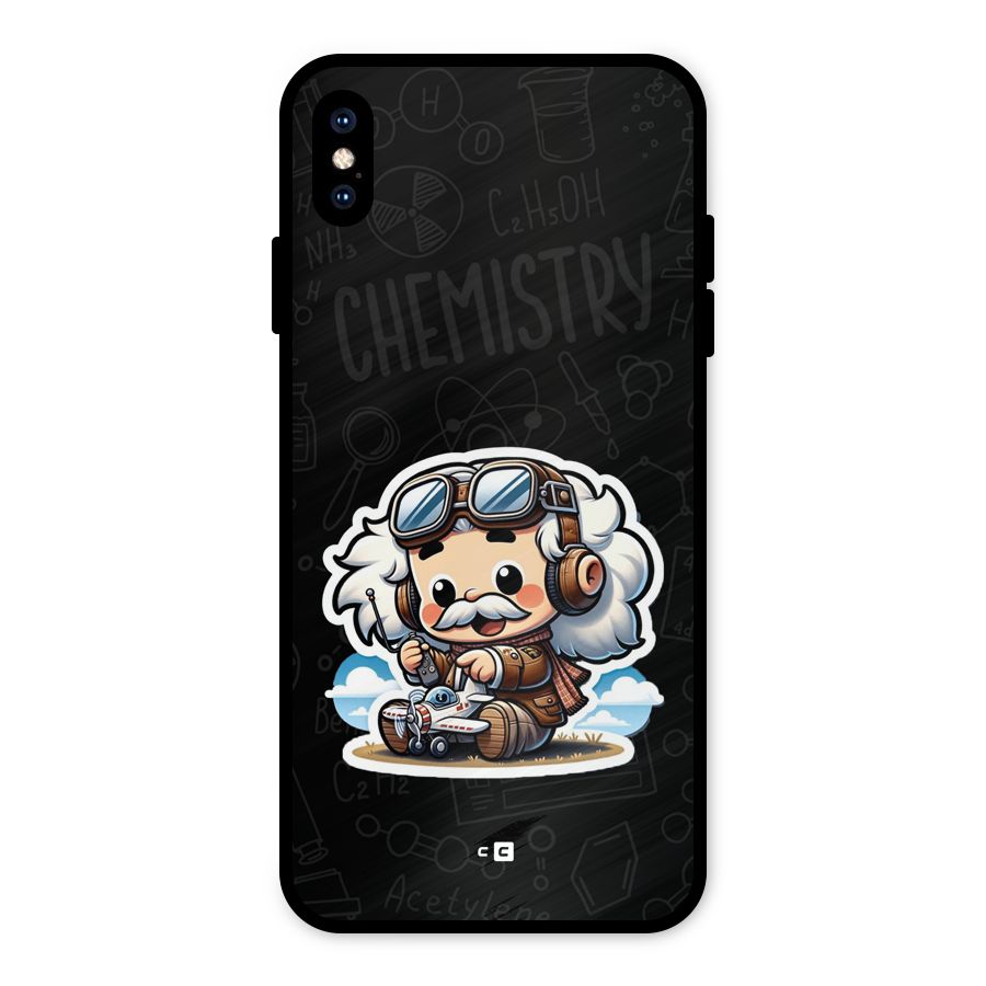 Genius Kid Metal Back Case for iPhone XS Max