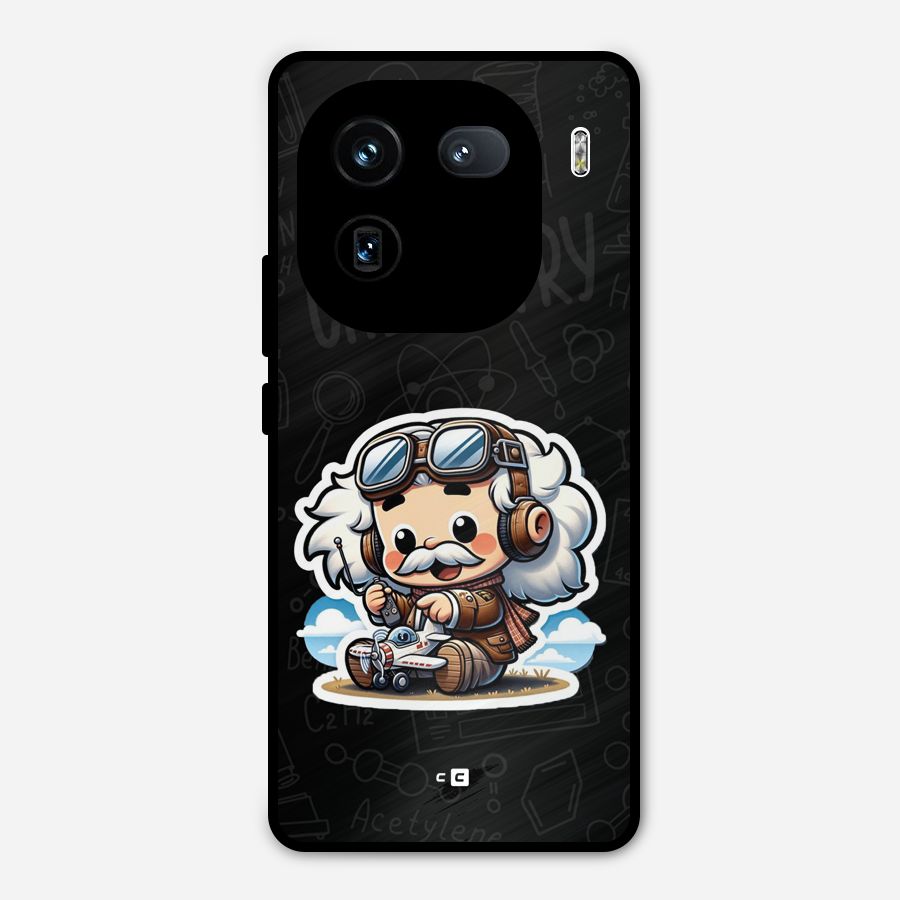 Genius Kid Metal Back Case for iQOO 12