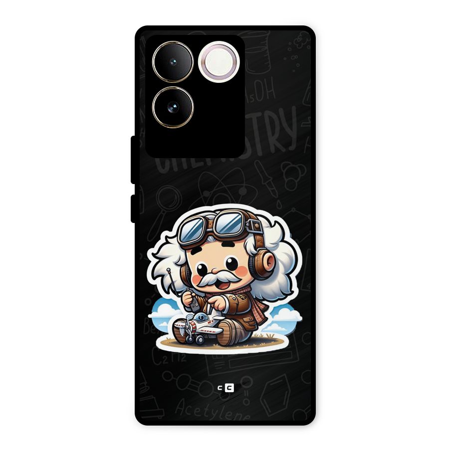 Genius Kid Metal Back Case for iQOO Z7 Pro