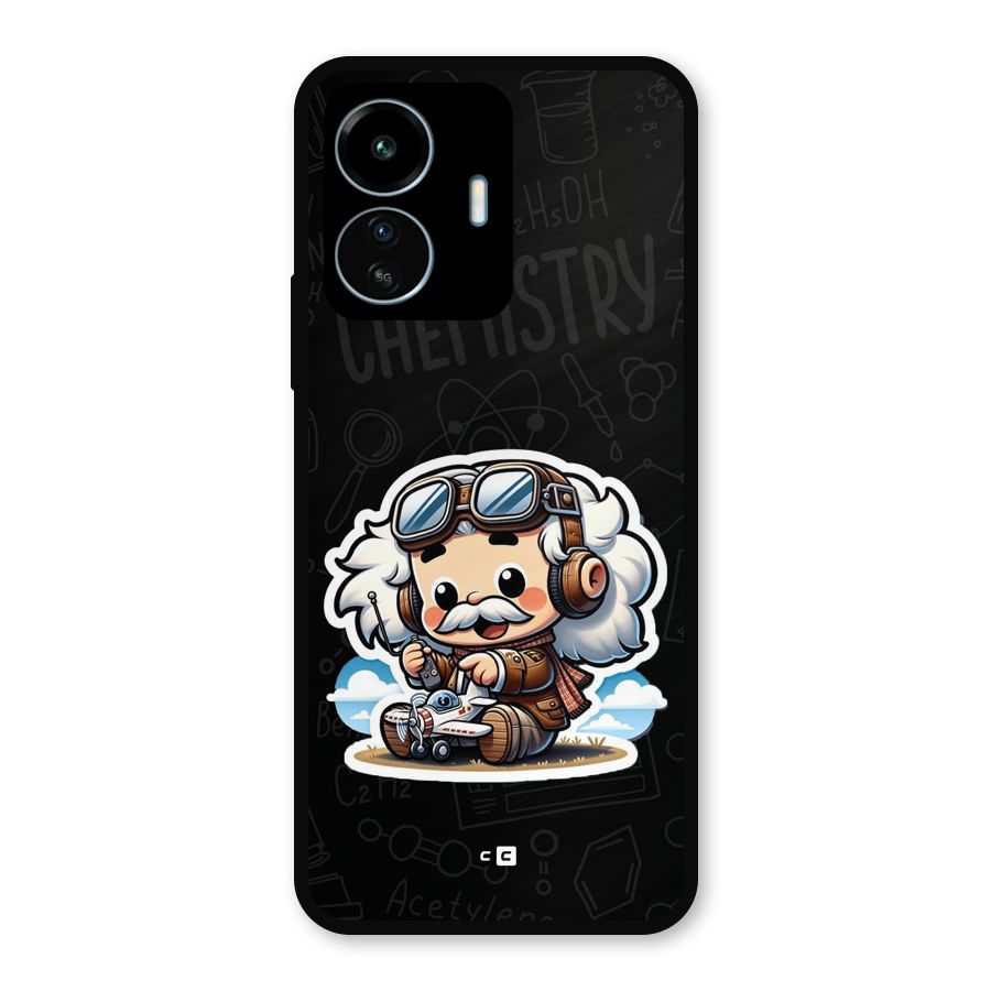 Genius Kid Metal Back Case for vivo iQOO Z6 Lite 5G
