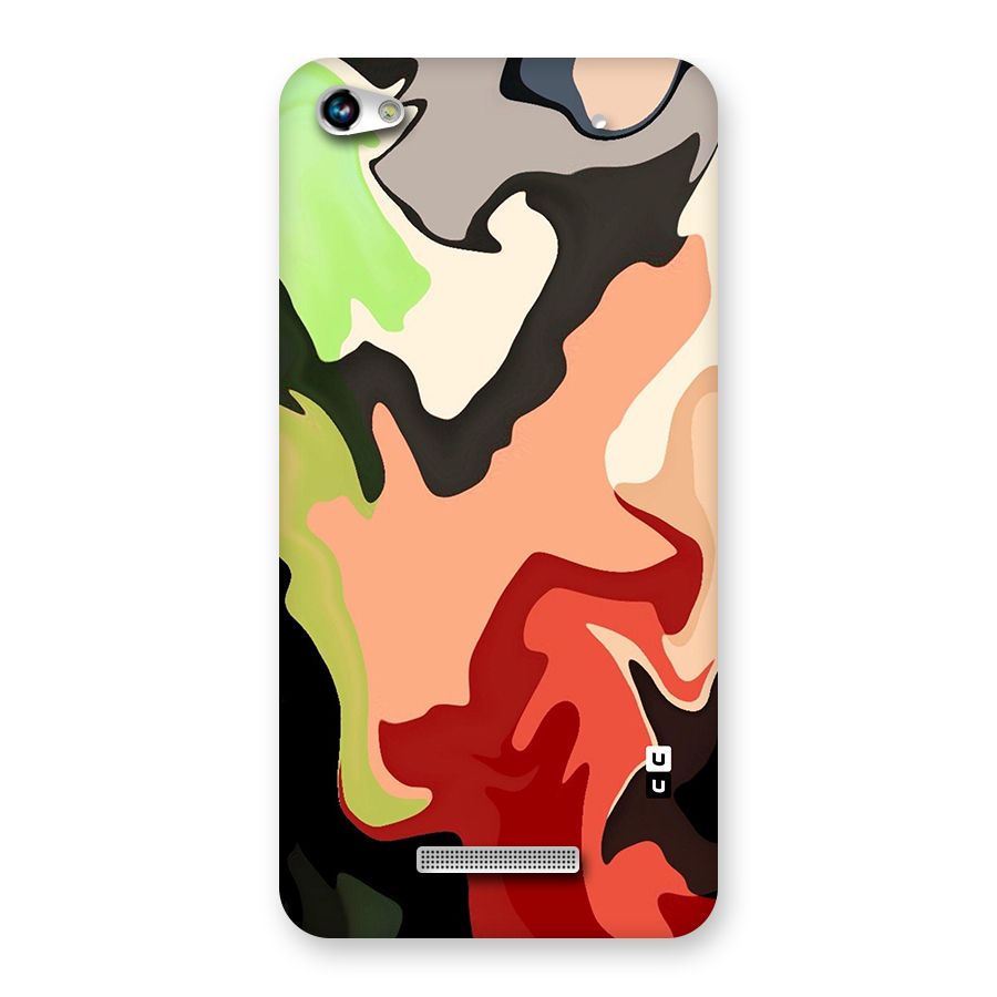 Geometric Abstract Acrylic Oil Pattern Art Back Case for Canvas Hue 2 A316