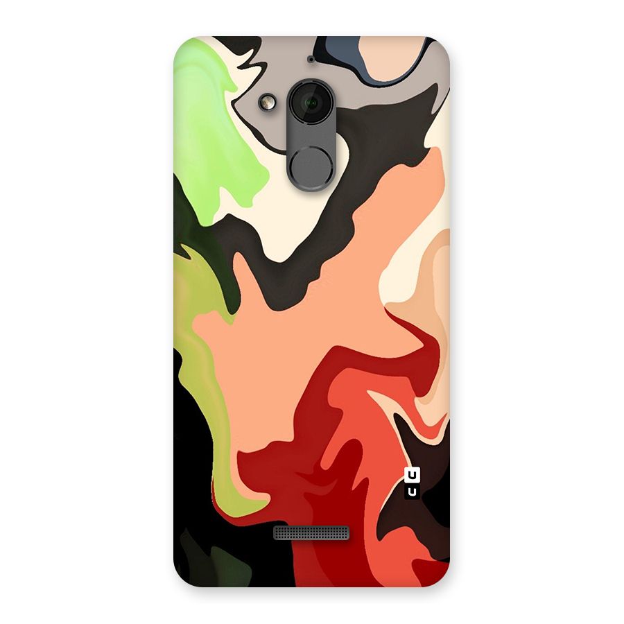 Geometric Abstract Acrylic Oil Pattern Art Back Case for Coolpad Note 5