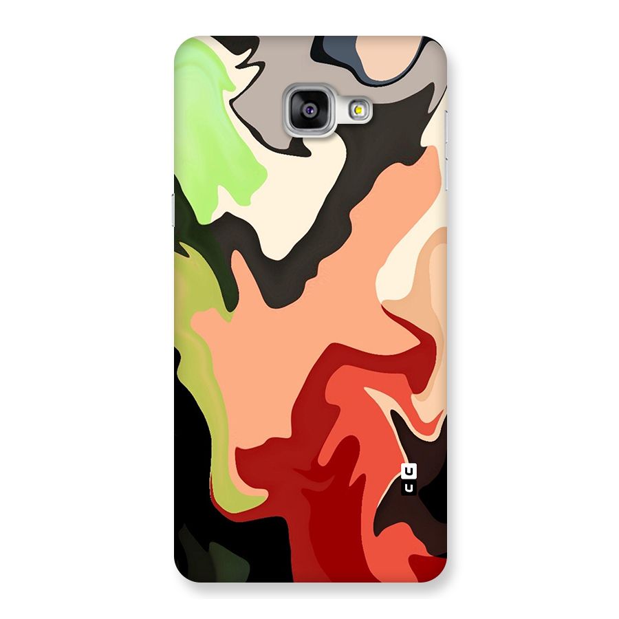 Geometric Abstract Acrylic Oil Pattern Art Back Case for Galaxy A9
