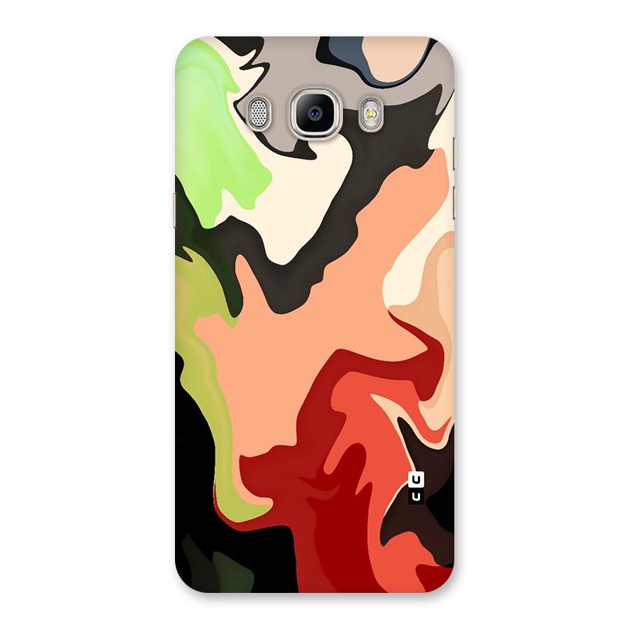 Geometric Abstract Acrylic Oil Pattern Art Back Case for Galaxy On8