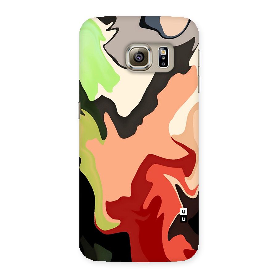 Geometric Abstract Acrylic Oil Pattern Art Back Case for Galaxy S6 Edge Plus