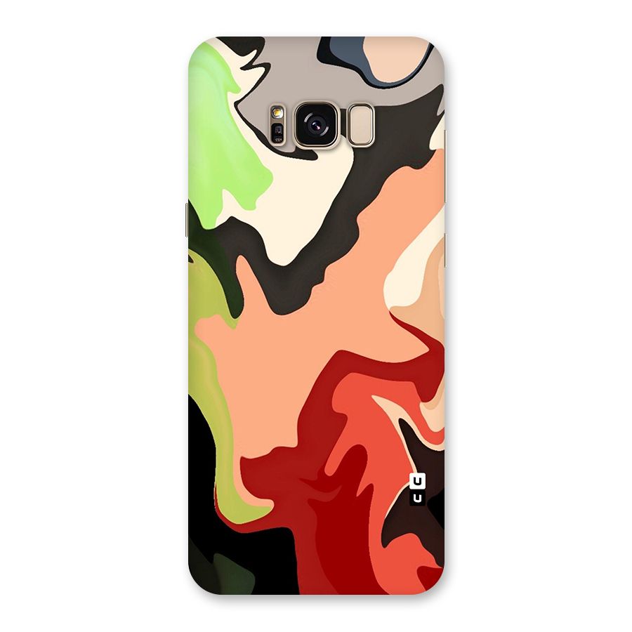 Geometric Abstract Acrylic Oil Pattern Art Back Case for Galaxy S8 Plus