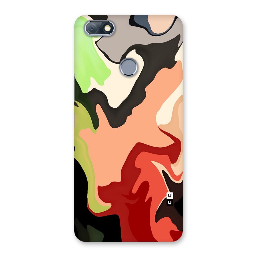 Geometric Abstract Acrylic Oil Pattern Art Back Case for Infinix Note 5
