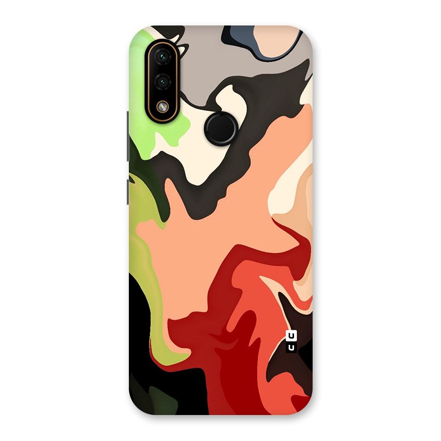 Geometric Abstract Acrylic Oil Pattern Art Back Case for Lenovo A6 Note