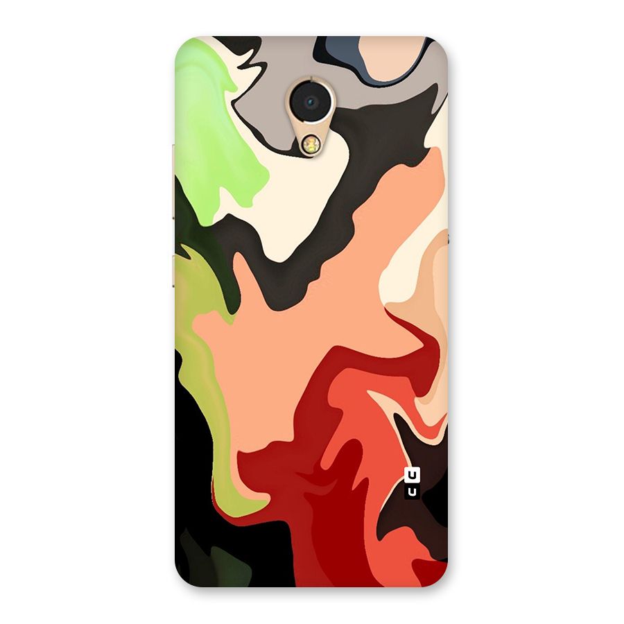 Geometric Abstract Acrylic Oil Pattern Art Back Case for Lenovo P2