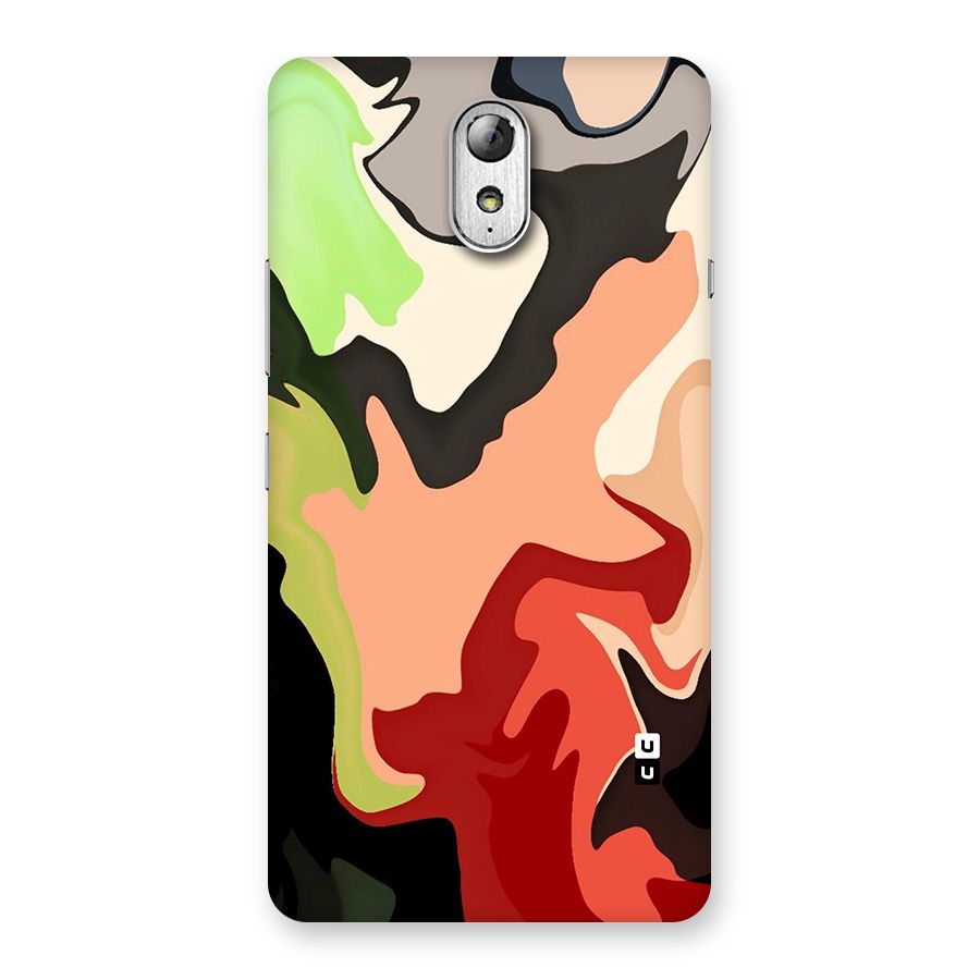 Geometric Abstract Acrylic Oil Pattern Art Back Case for Lenovo Vibe P1M