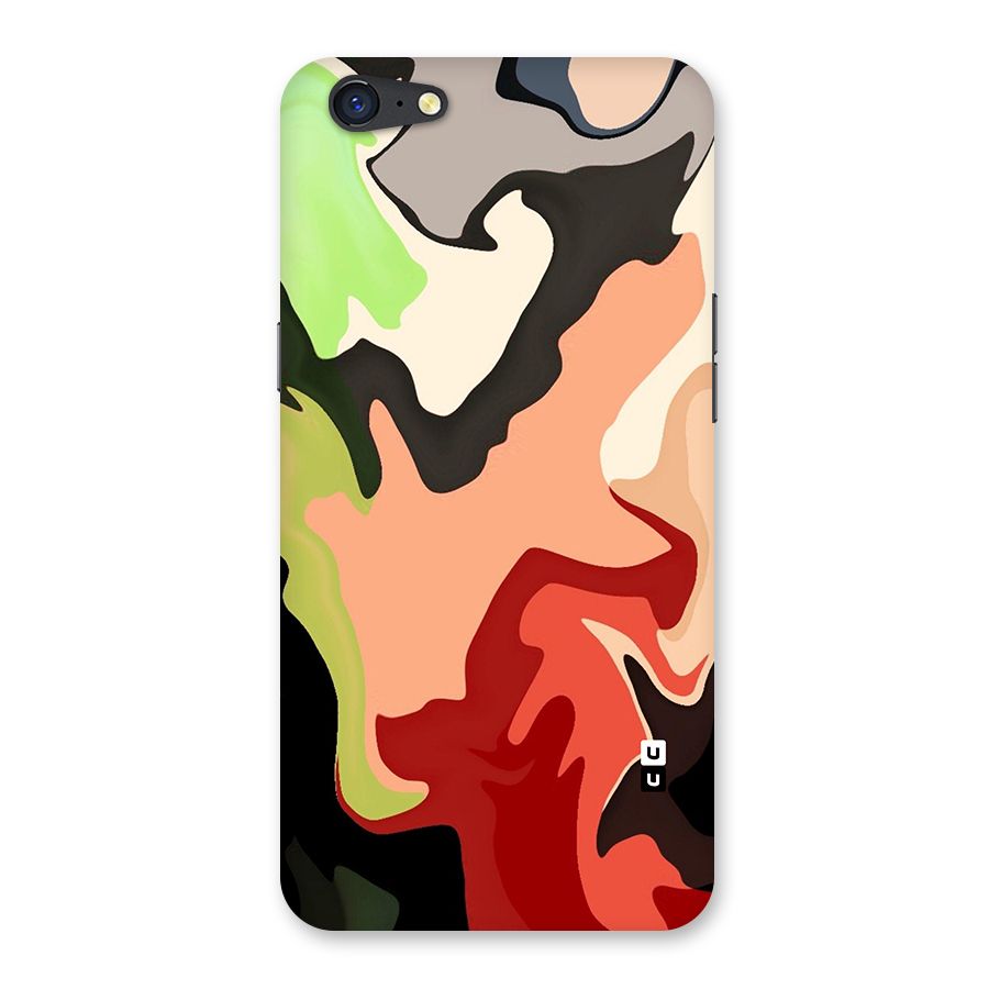 Geometric Abstract Acrylic Oil Pattern Art Back Case for Oppo A71