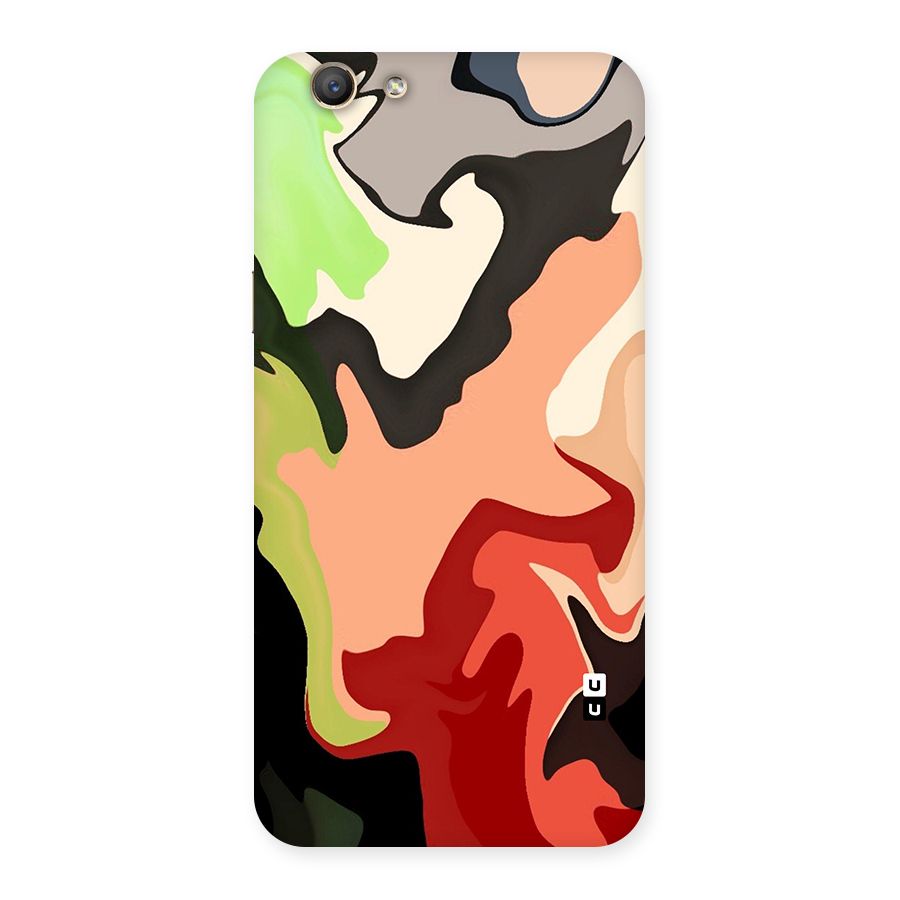 Geometric Abstract Acrylic Oil Pattern Art Back Case for Oppo F1s