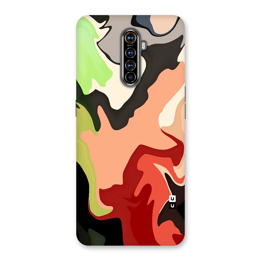 Geometric Abstract Acrylic Oil Pattern Art Back Case for Realme X2 Pro