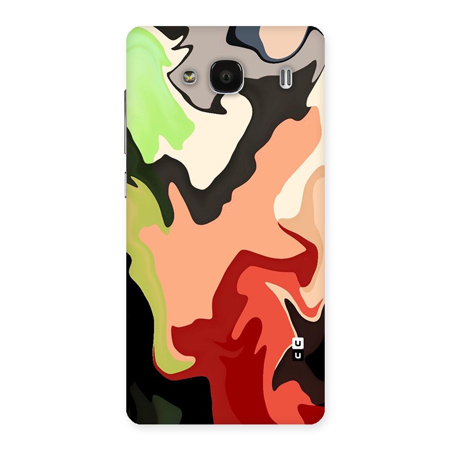 Geometric Abstract Acrylic Oil Pattern Art Back Case for Redmi 2s