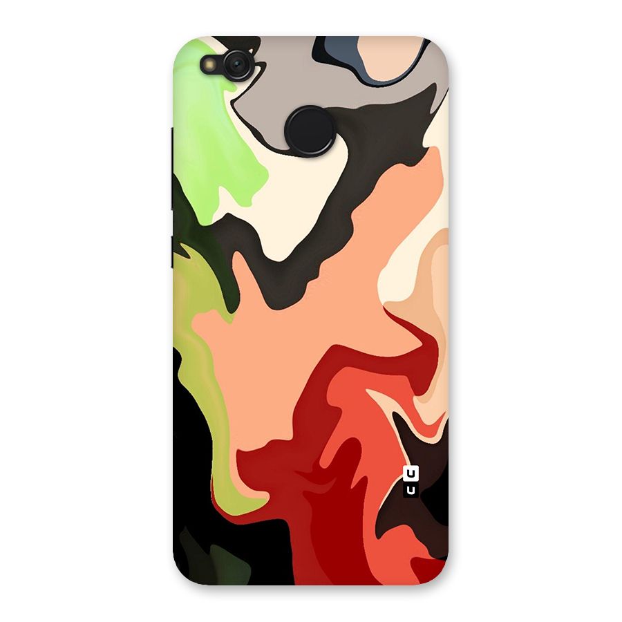 Geometric Abstract Acrylic Oil Pattern Art Back Case for Redmi 4