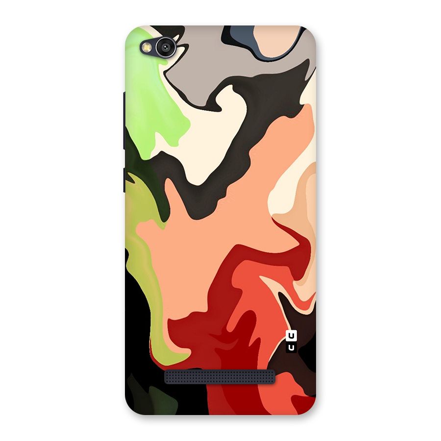 Geometric Abstract Acrylic Oil Pattern Art Back Case for Redmi 4A