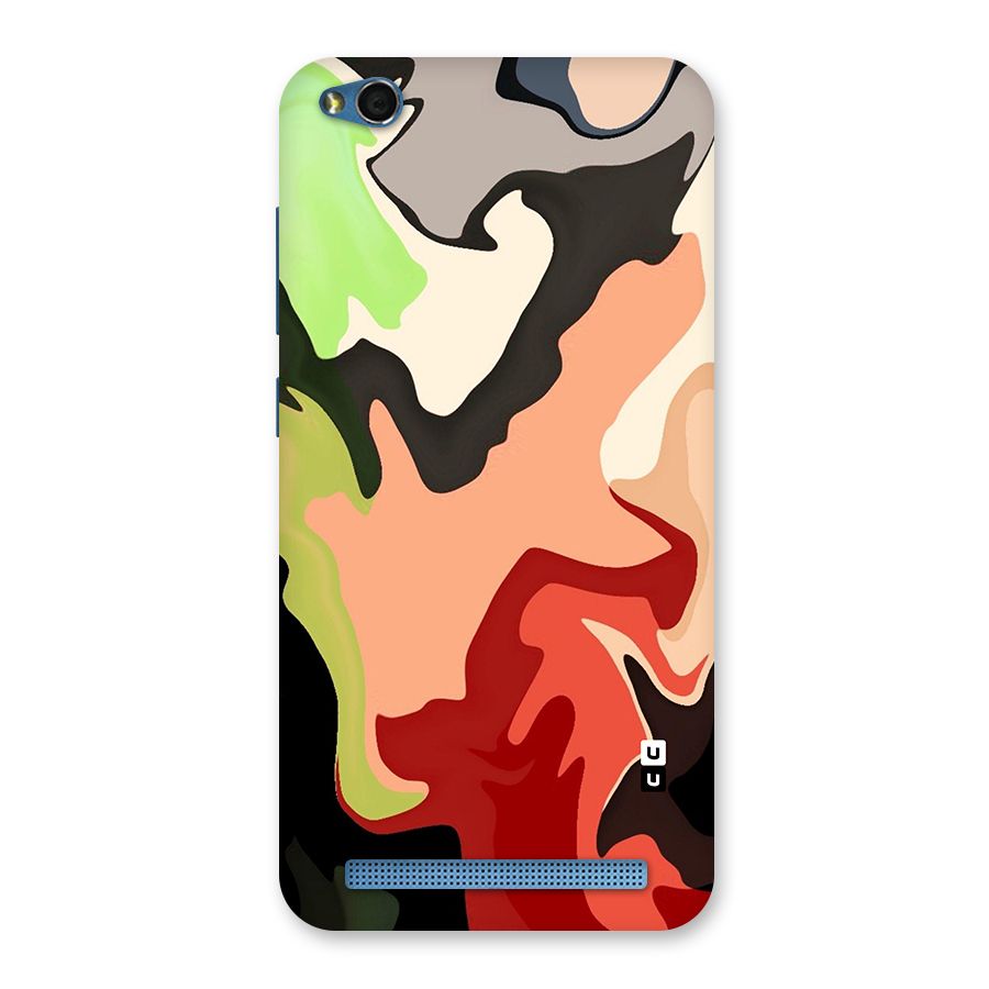 Geometric Abstract Acrylic Oil Pattern Art Back Case for Redmi 5A