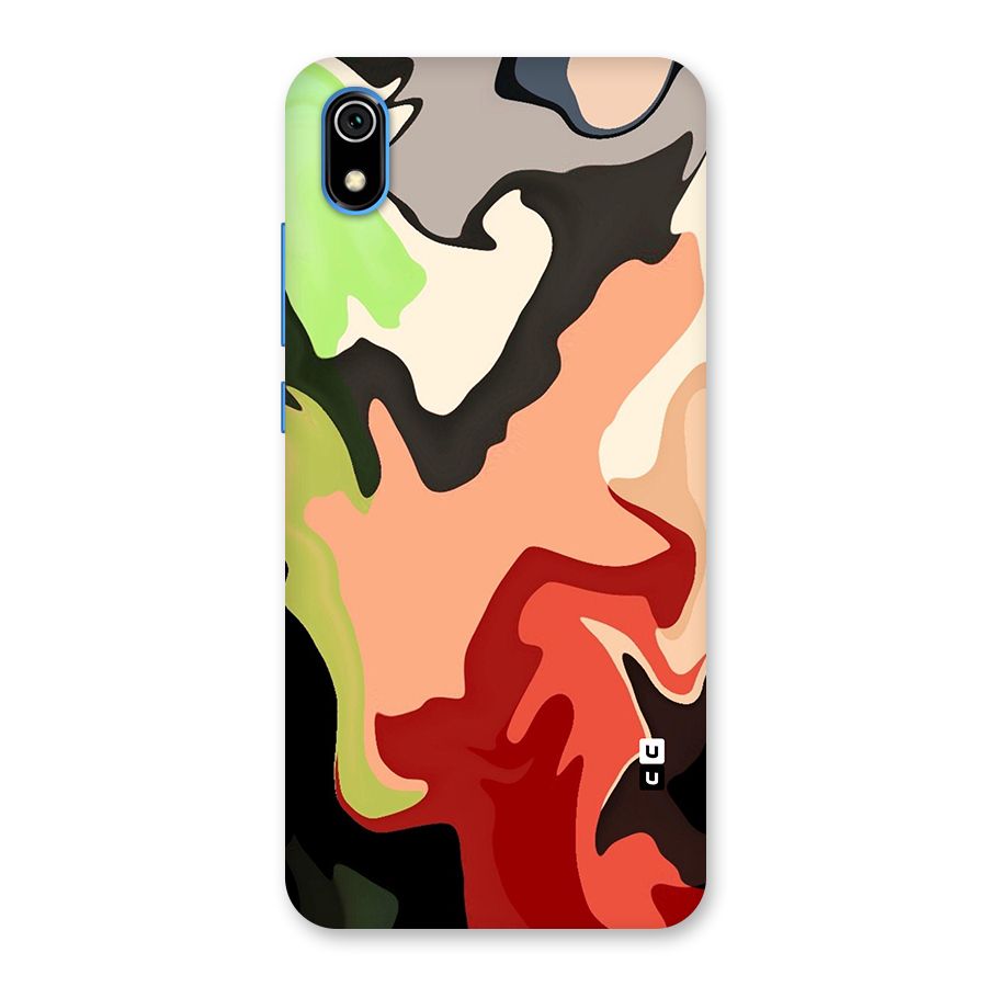 Geometric Abstract Acrylic Oil Pattern Art Back Case for Redmi 7A