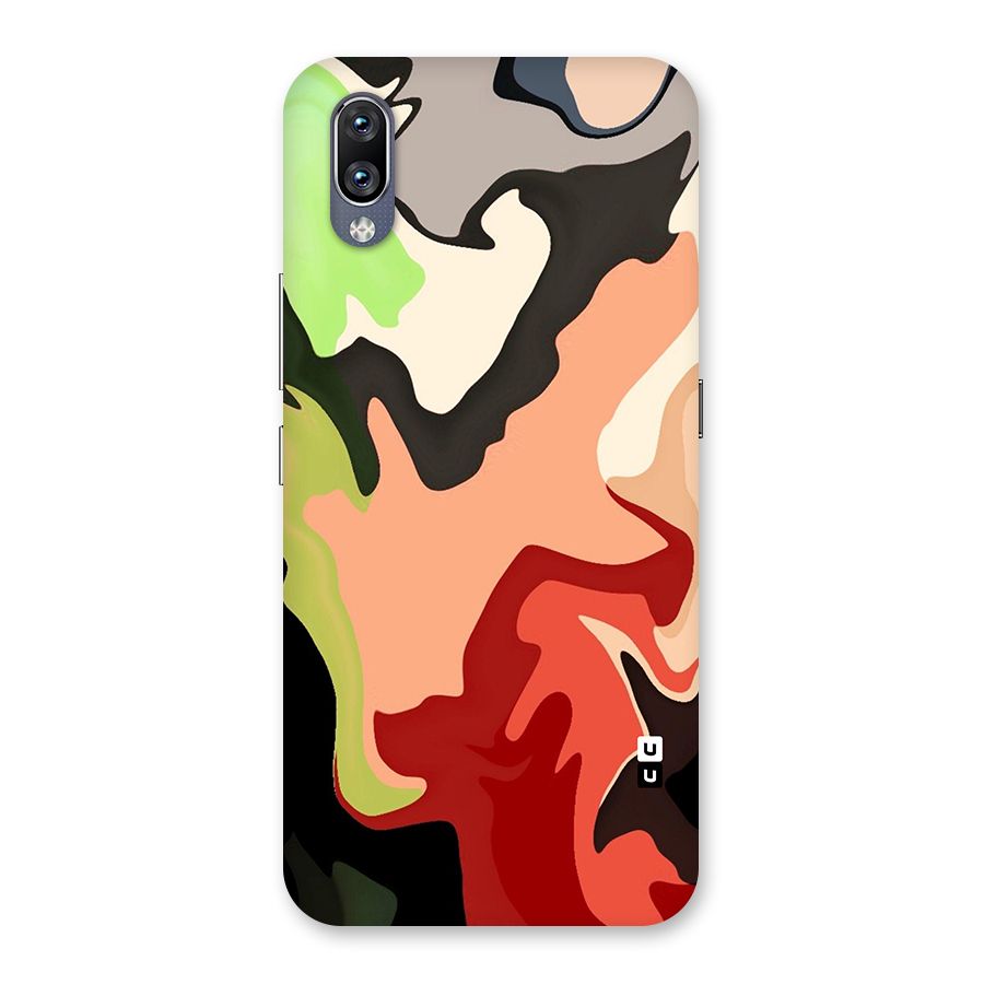 Geometric Abstract Acrylic Oil Pattern Art Back Case for Vivo NEX