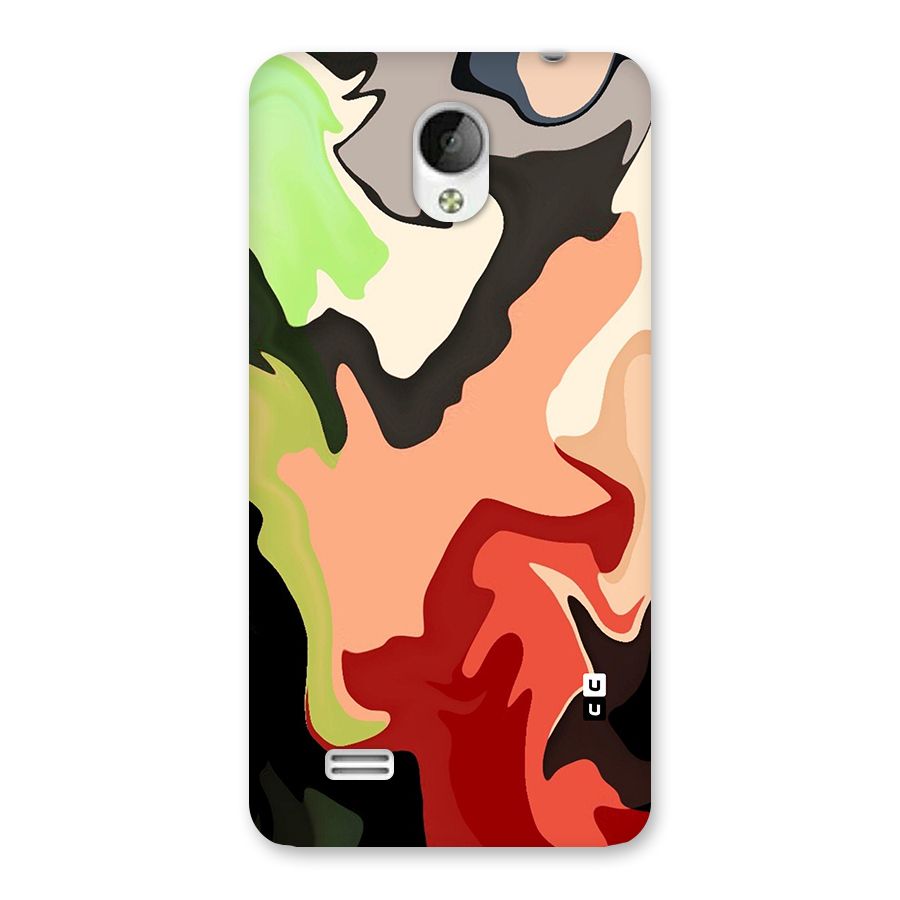 Geometric Abstract Acrylic Oil Pattern Art Back Case for Vivo Y21