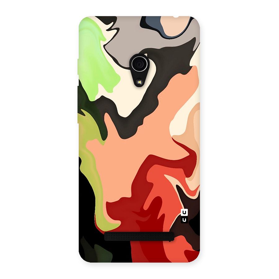 Geometric Abstract Acrylic Oil Pattern Art Back Case for Zenfone 5