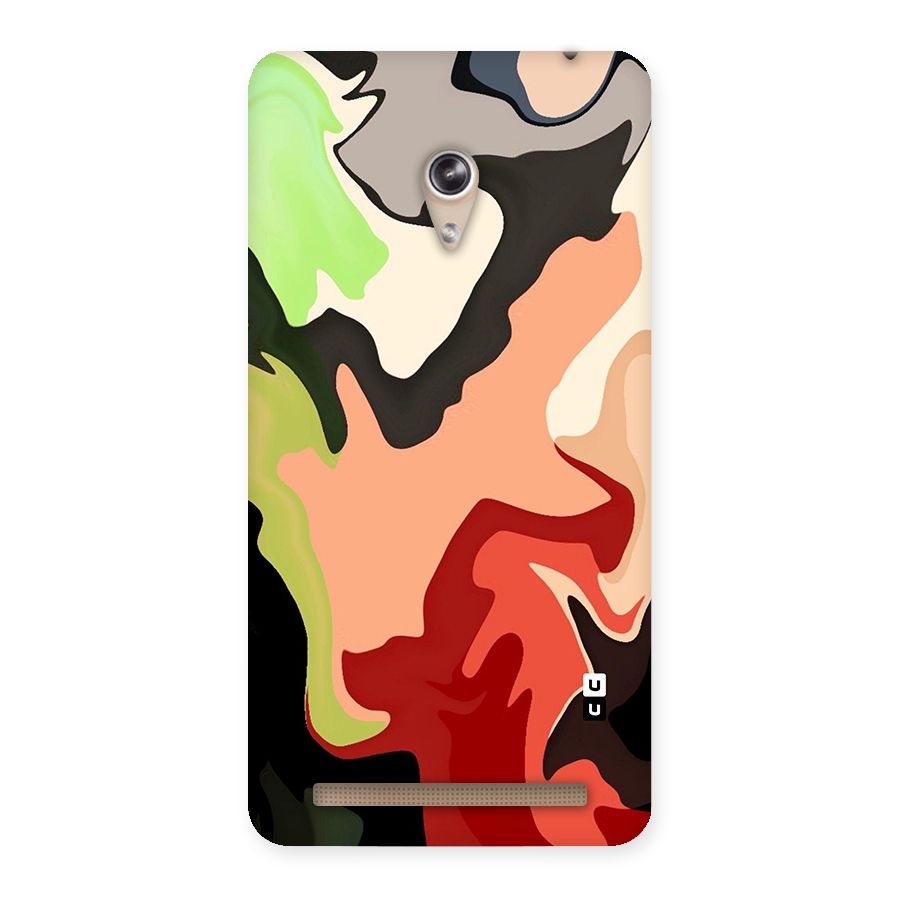 Geometric Abstract Acrylic Oil Pattern Art Back Case for Zenfone 6