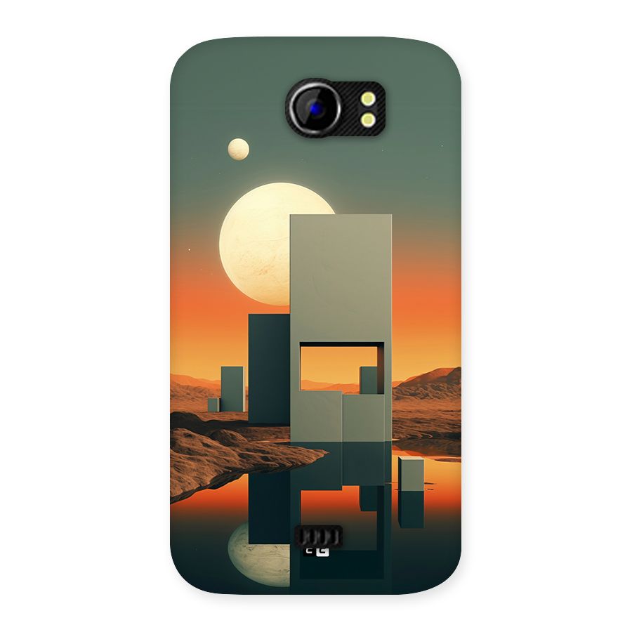 Geometric Sculpture Back Case for Canvas 2 A110