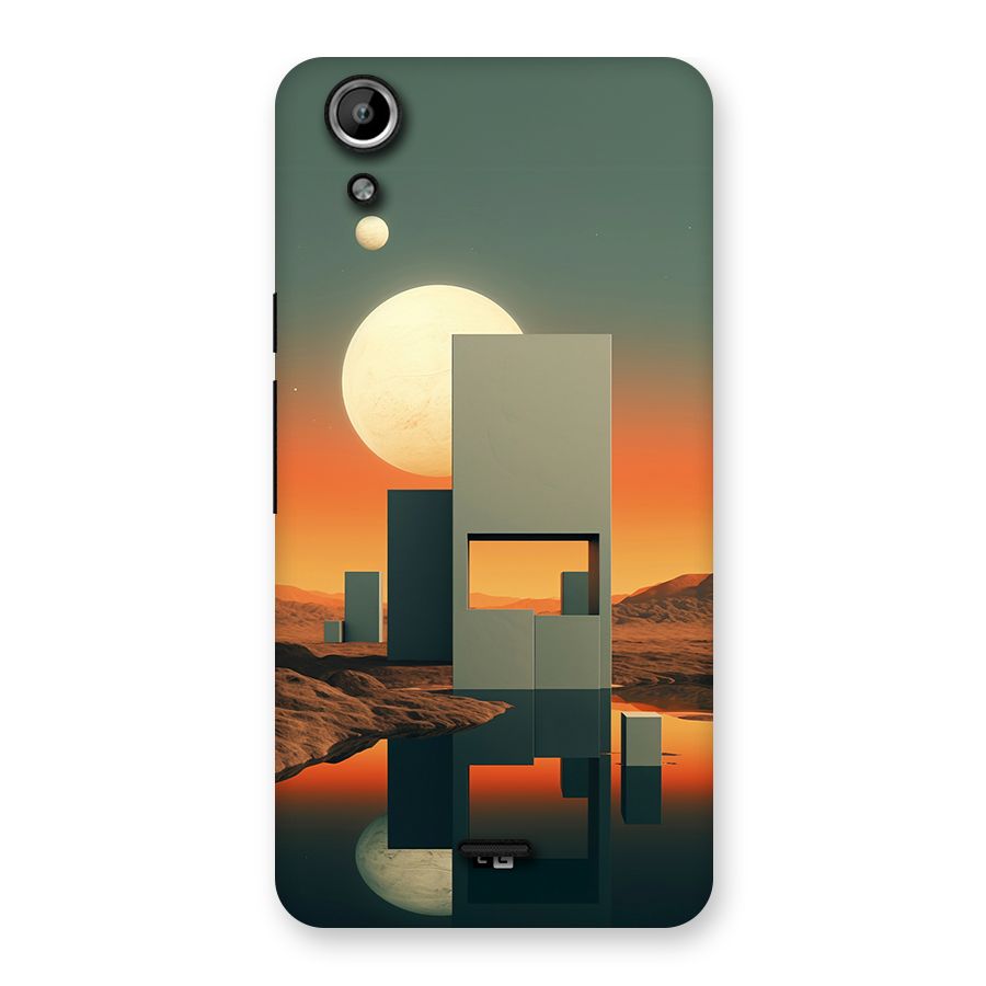 Geometric Sculpture Back Case for Canvas Selfie Lens Q345