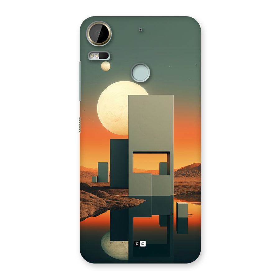 Geometric Sculpture Back Case for Desire 10 Pro