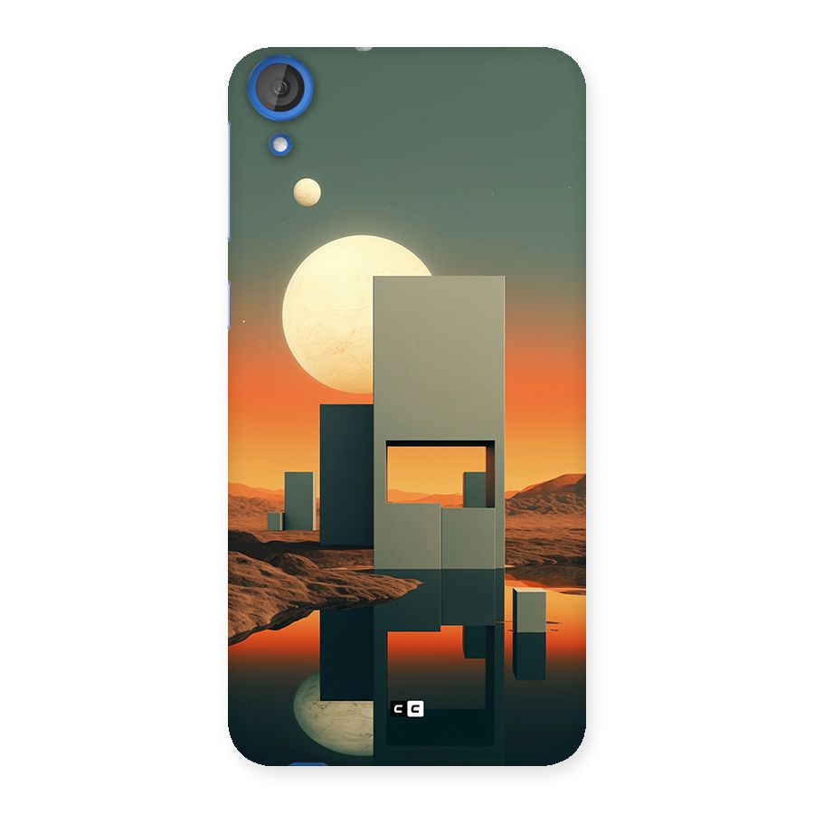 Geometric Sculpture Back Case for Desire 820s