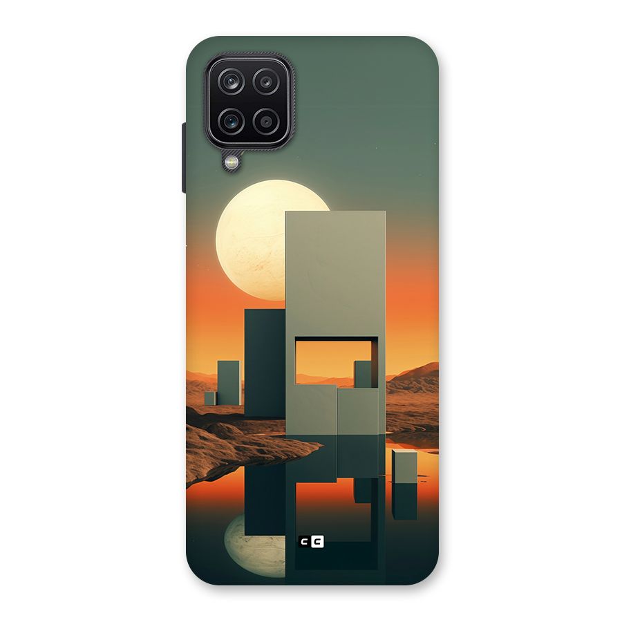 Geometric Sculpture Back Case for Galaxy A12