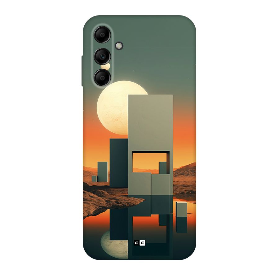 Geometric Sculpture Back Case for Galaxy A14 5G