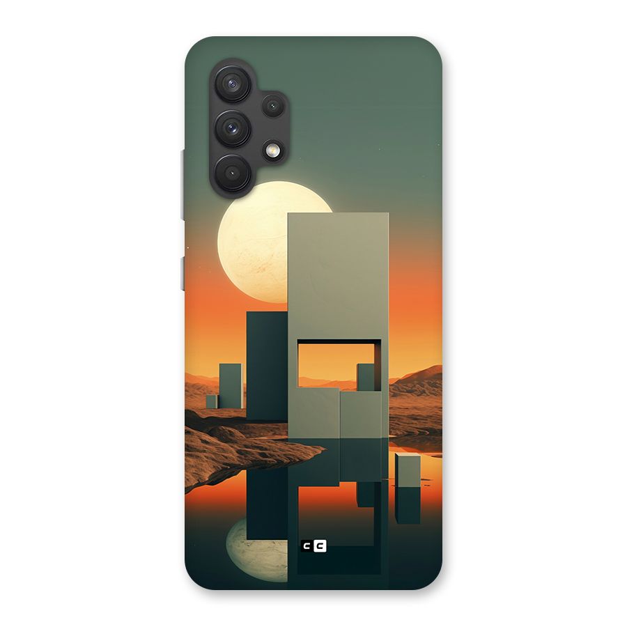Geometric Sculpture Back Case for Galaxy A32