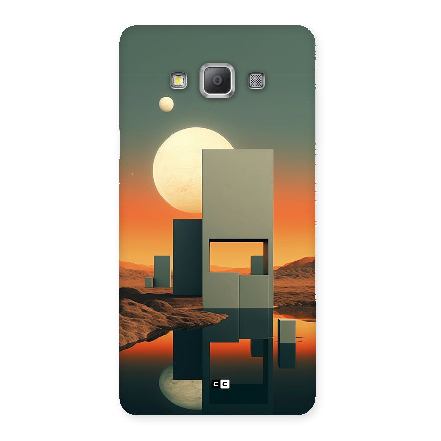 Geometric Sculpture Back Case for Galaxy A7