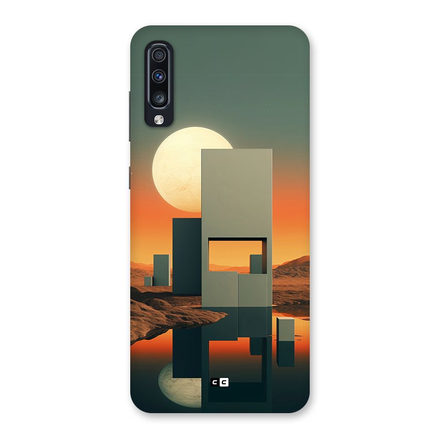 Geometric Sculpture Back Case for Galaxy A70s