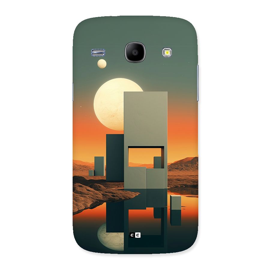 Geometric Sculpture Back Case for Galaxy Core