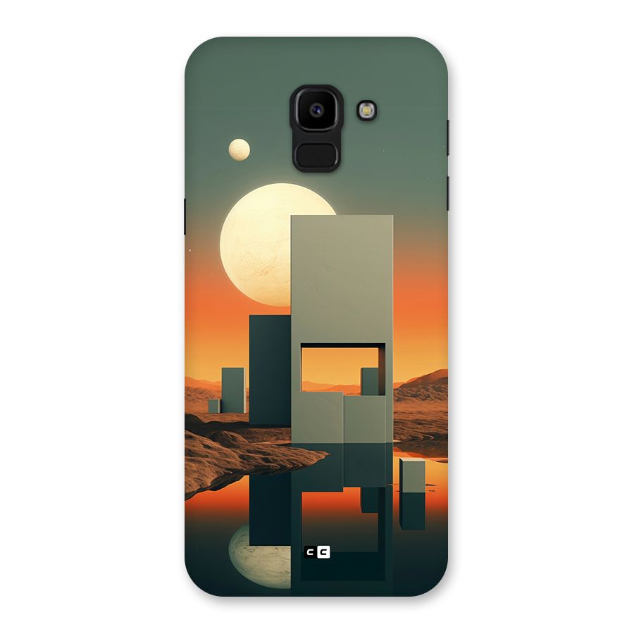 Geometric Sculpture Back Case for Galaxy J6