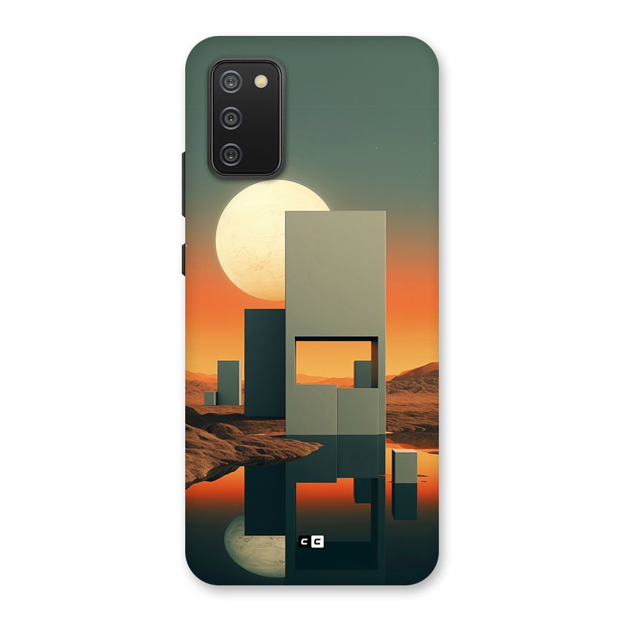 Geometric Sculpture Back Case for Galaxy M02s